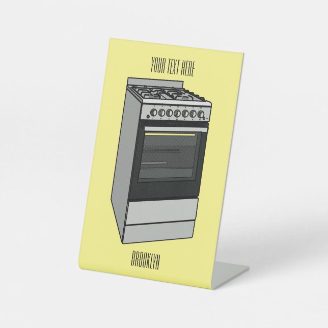 Expositor En L Ilustracion de personalizado eléctrico (Anverso)