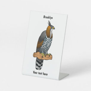 Expositor En L Ilustracion del personalizado de las aves ornate h