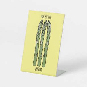 Expositor En L Ilustracion personalizado Asparagus
