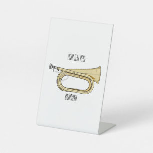 Expositor En L Ilustracion personalizado Bugle
