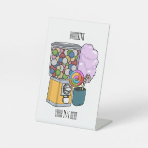 Expositor En L Ilustracion personalizado Candy