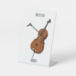 Expositor En L Ilustracion personalizado Cello