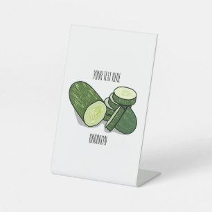 Expositor En L Ilustracion personalizado Cucumber