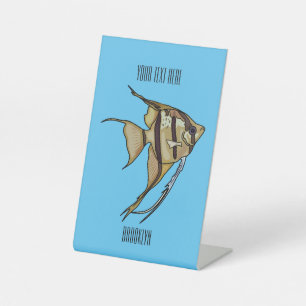 Expositor En L Ilustracion personalizado de Angelfish