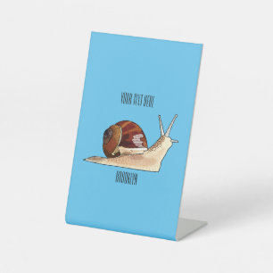 Expositor En L Ilustracion personalizado de caracoles