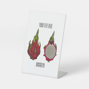 Expositor En L Ilustracion personalizado de fruta dragón