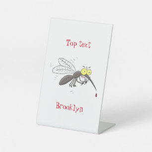 Expositor En L Ilustracion personalizado de insectos de mosquitos