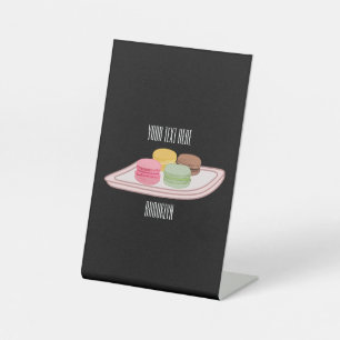Expositor En L Ilustracion personalizado de Macaron