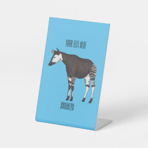 Expositor En L Ilustracion personalizado de Okapi