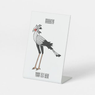 Expositor En L Ilustracion personalizado de pájaro de Secretario