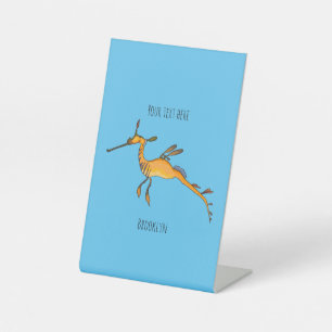 Expositor En L Ilustracion personalizado de Seadragon Weedy