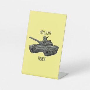 Expositor En L Ilustracion personalizado de tanques