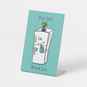 Expositor En L Ilustracion personalizado frigorífico divertido