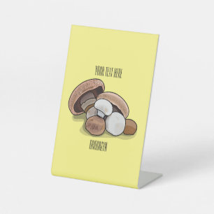 Expositor En L Ilustracion personalizado hongo