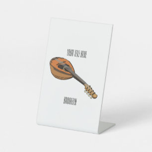 Expositor En L Ilustracion personalizado Mandolin