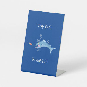 Expositor En L Ilustracion personalizado pescador hambriento de b