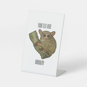 Expositor En L Ilustracion personalizado Tarsier