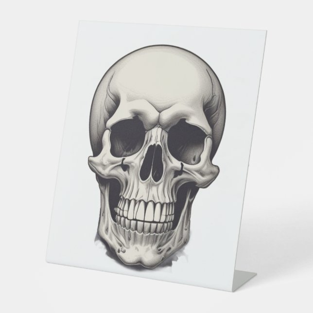 Expositor En L Ilustracion Skull (Anverso)