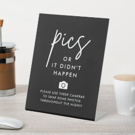 Expositor En L Imágenes de cámara de Boda negro o no ocurrió