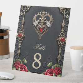 Expositor En L Impresionante corazón gótico