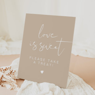Expositor En L INDIE Boho Beige Cream Love is Sweet Favor