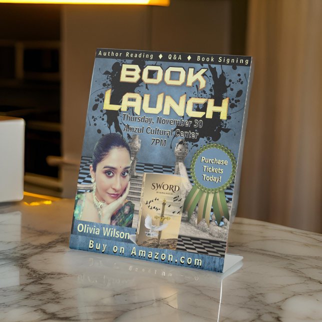 Expositor En L Ink Splatt Professional Book Launch Blue (Subido por el creador)