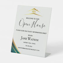 Inmobiliaria Moderna Verde y Dorada