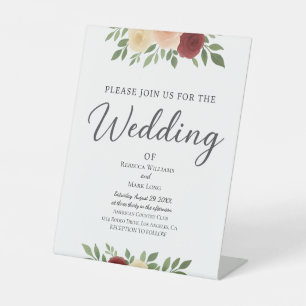 Expositor En L Invitación a matrimonio de fotografía simple super