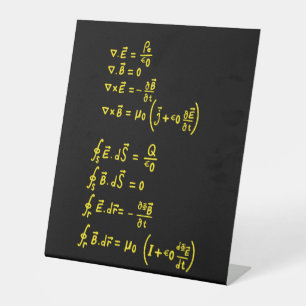 Expositor En L Invitación de Pegatina de Physics Formula Square