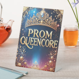 Expositor En L Invitación Queencore de Prom: impresionante tema r