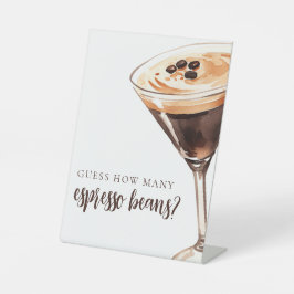 Expositor En L Invitado Cuántas Duchas Espresso Martini Bridal