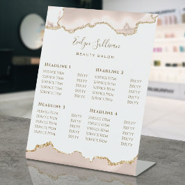 Expositor En L Ivory Rubor Agate Beauty Salon Price List