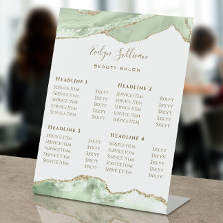 Expositor En L Jade Green Agate Beauty Salon Price List