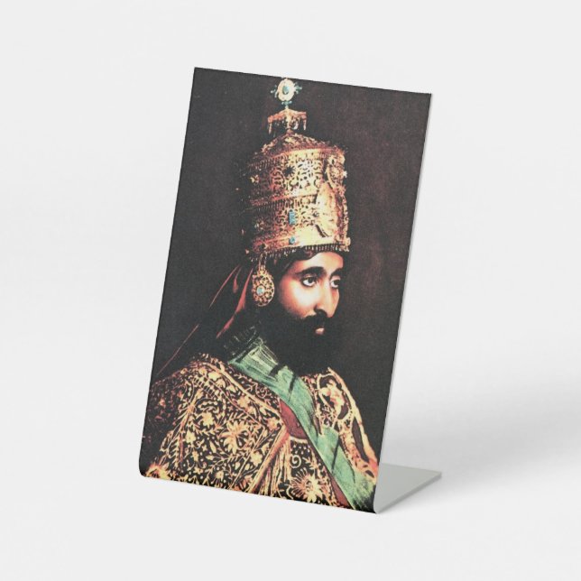 Expositor En L Jah Rastafari Haile Selassie Rasta Reggae Roots  (Anverso)