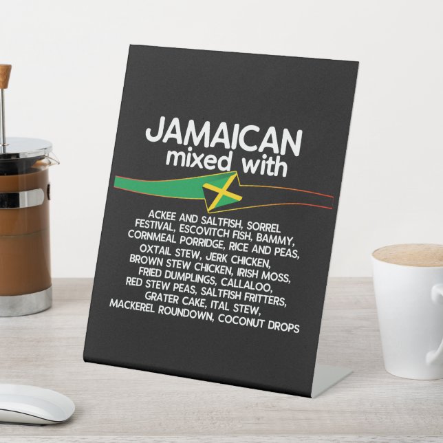 Expositor En L Jamaicanos mezclados con Jamaica orgullosos (In Situ)