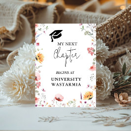 Expositor En L Jardín de flores silvestres Mi siguiente Graduació