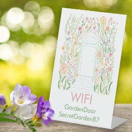 Expositor En L Jardín Secreto CONTRASEÑA WIFI PERSONALIZADA Alqui