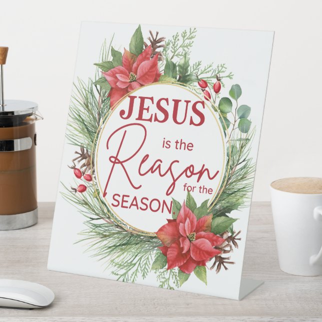 Expositor En L Jesús es la razón para los Navidades de temporada (In Situ)