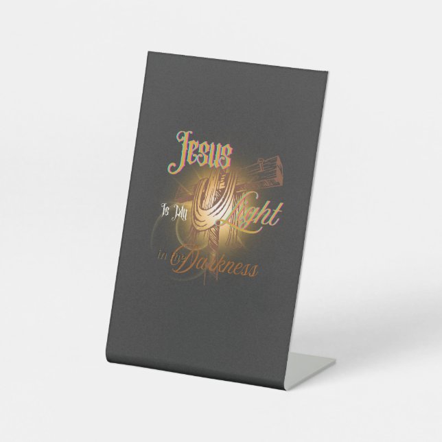 Expositor En L  Jesus Is My Light – Halloween Shirt (Anverso)
