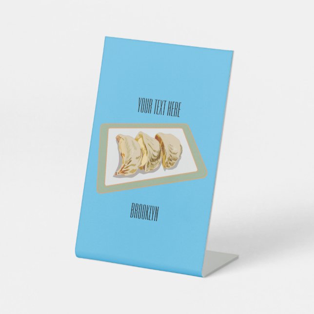 Expositor En L Jiaozi / ilustracion personalizado chino de bolas  (Anverso)