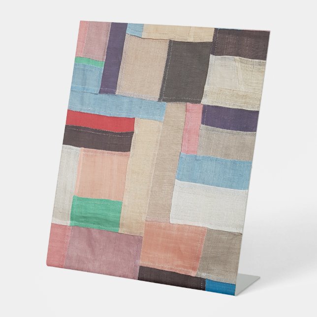 Expositor En L Jogakbo, coser a mano hecho (Anverso)