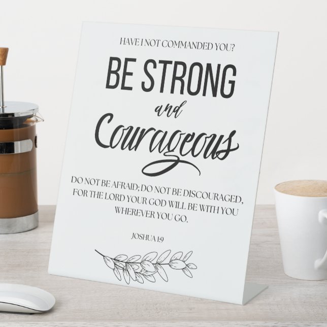 Expositor En L Joshua 1:9 Sean cristianos fuertes y valientes (In Situ)