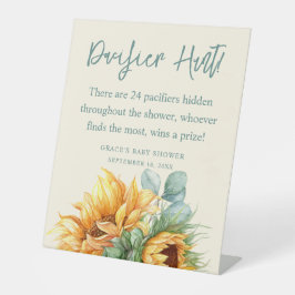 Expositor En L Juego de caza del pacificador Baby Shower de giras