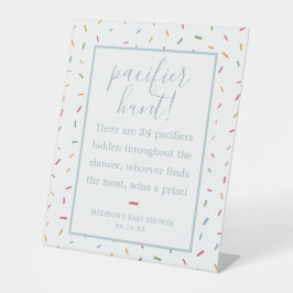 Expositor En L Juego de caza del pacificador Baby Shower Sprinkle