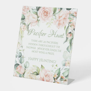Expositor En L Juego de caza del pacificador de Baby Shower Flora
