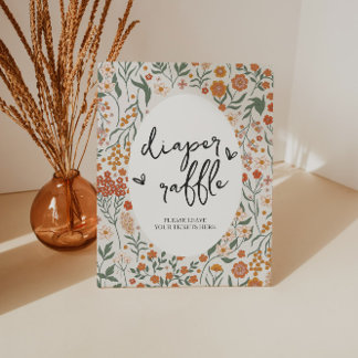 Expositor En L Juego Raffle Diaper