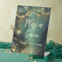 Juegos de Baby Shower Luces Encantadas del Bosque