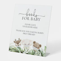 Jungle Safari Animals Baby Shower Books For Baby P