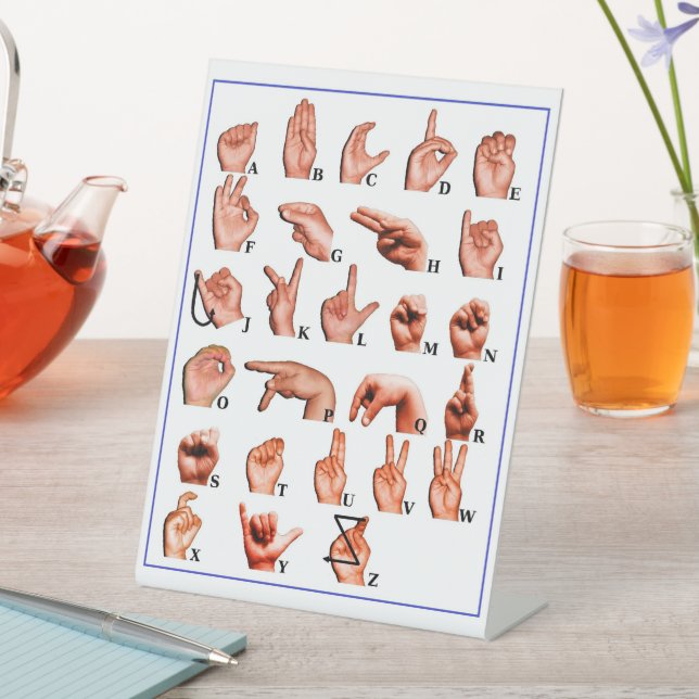 Expositor En L Junta de alfabetos del idioma americano, Learn ASL (In Situ)