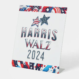 Expositor En L Kamala Harris y Tim Walz Elecciones 2024